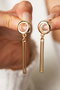 Heliophilia Silver Pendientes de Metal Multicolor CKP9068